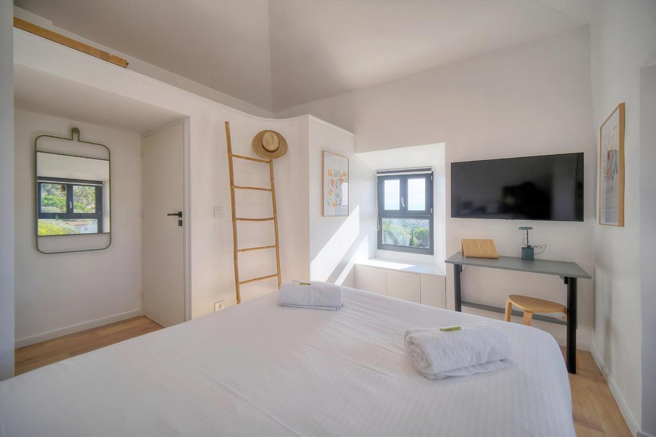 Immogroom - Superbe Villa - Piscine - Vue Mer - Parking - Clim Vallauris Buitenkant foto